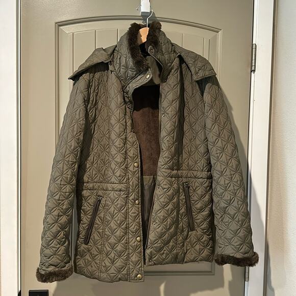 Marc New York Quilted Puffer Coat sz S - Picture 1 of 13